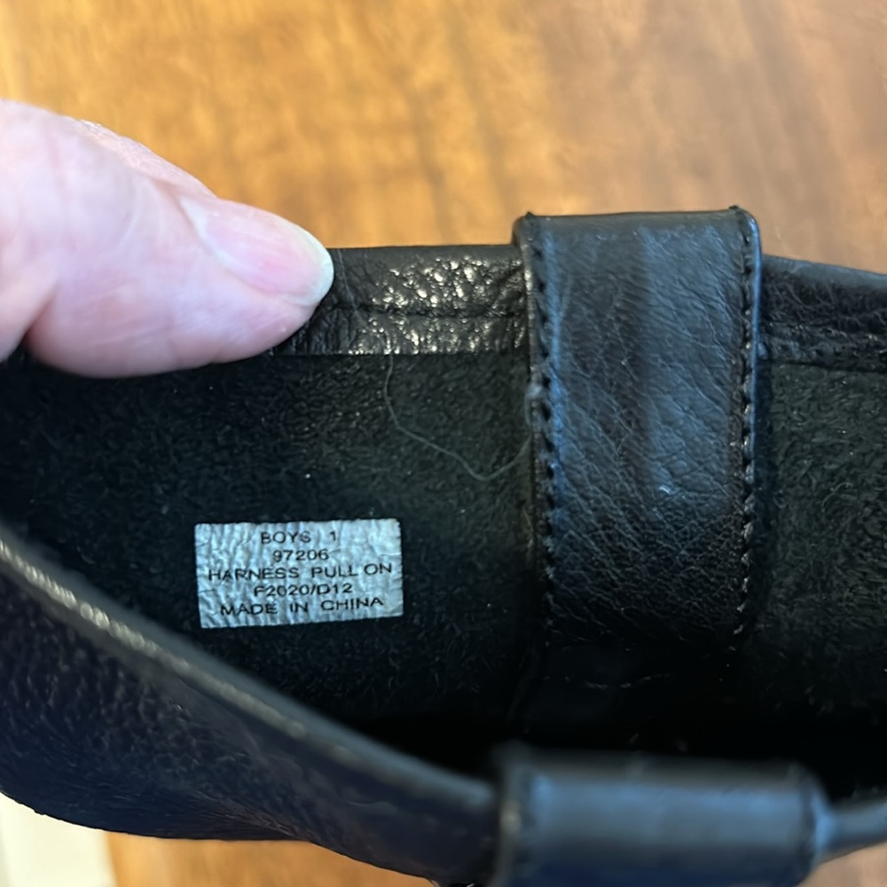 Authentic Yourh Size Frye Harness Moto Boots - Picture 6 of 10
